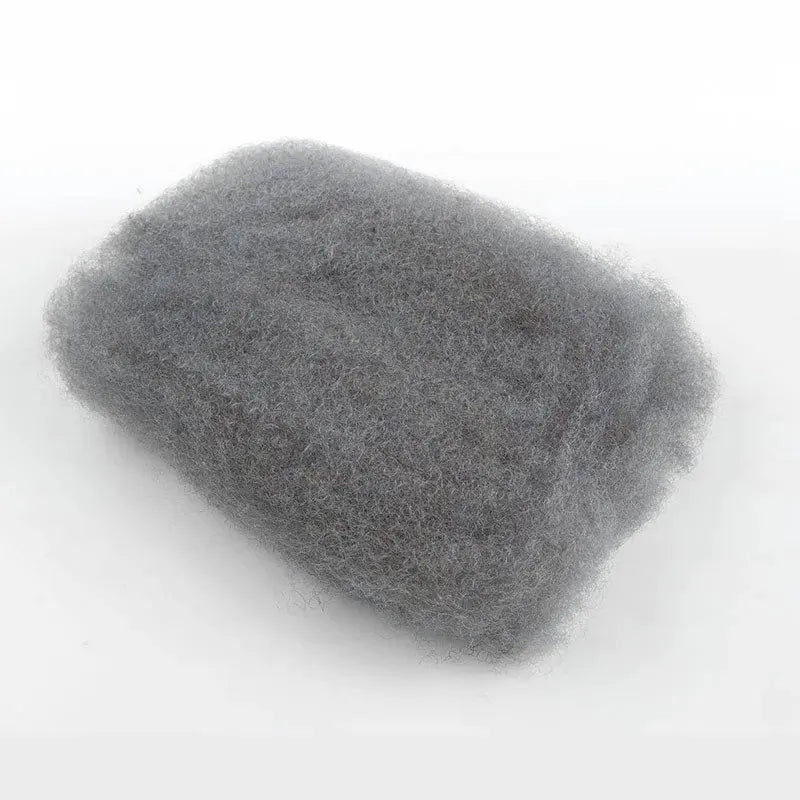 Brazilian Grey Kinky Curly Bulk Human Hair | Remy Hair Extensions | Dreadlock Braiding Hair | 50g/Pack