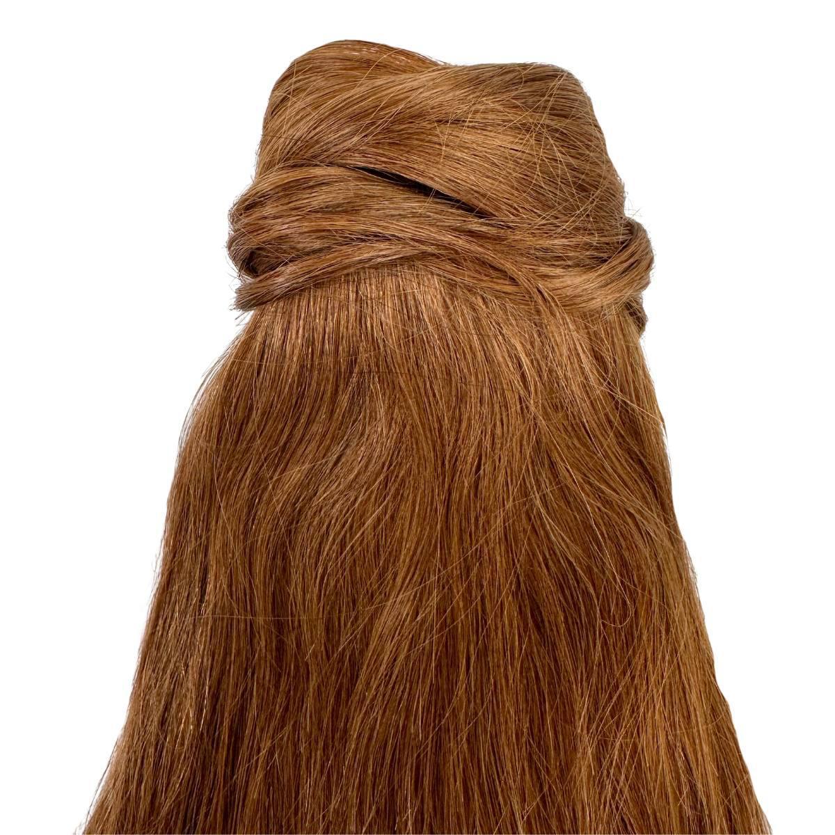 Auburn 100% Human Hair Ponytail Extension Luxegan