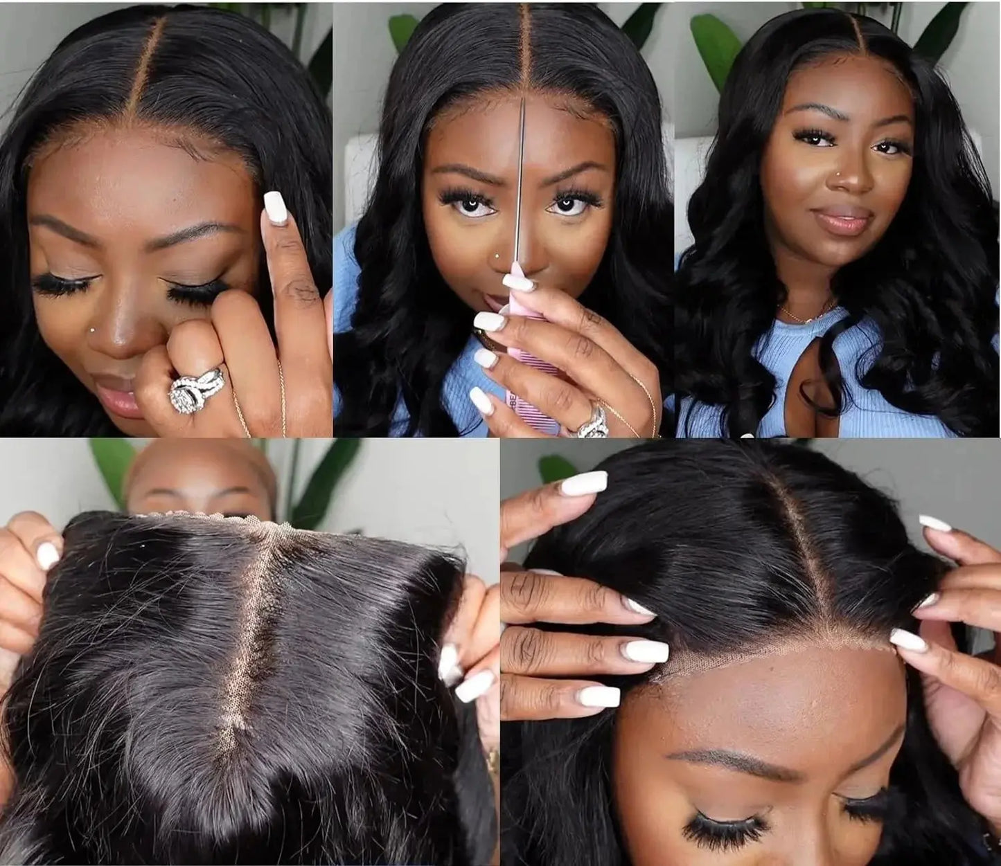 Body Wave | 5x5 Lace Closure | 100% Human Hair | Wear and Go | Lace Front | Glueless | Ready to Wear