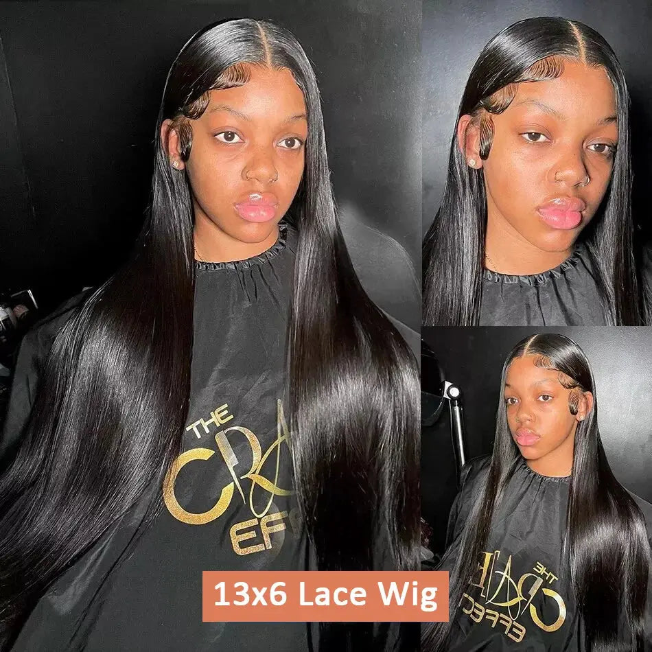 Bone Straight 13x6 Lace Front Wig | Brazilian Remy Hair | Natural Hairline Luxegan