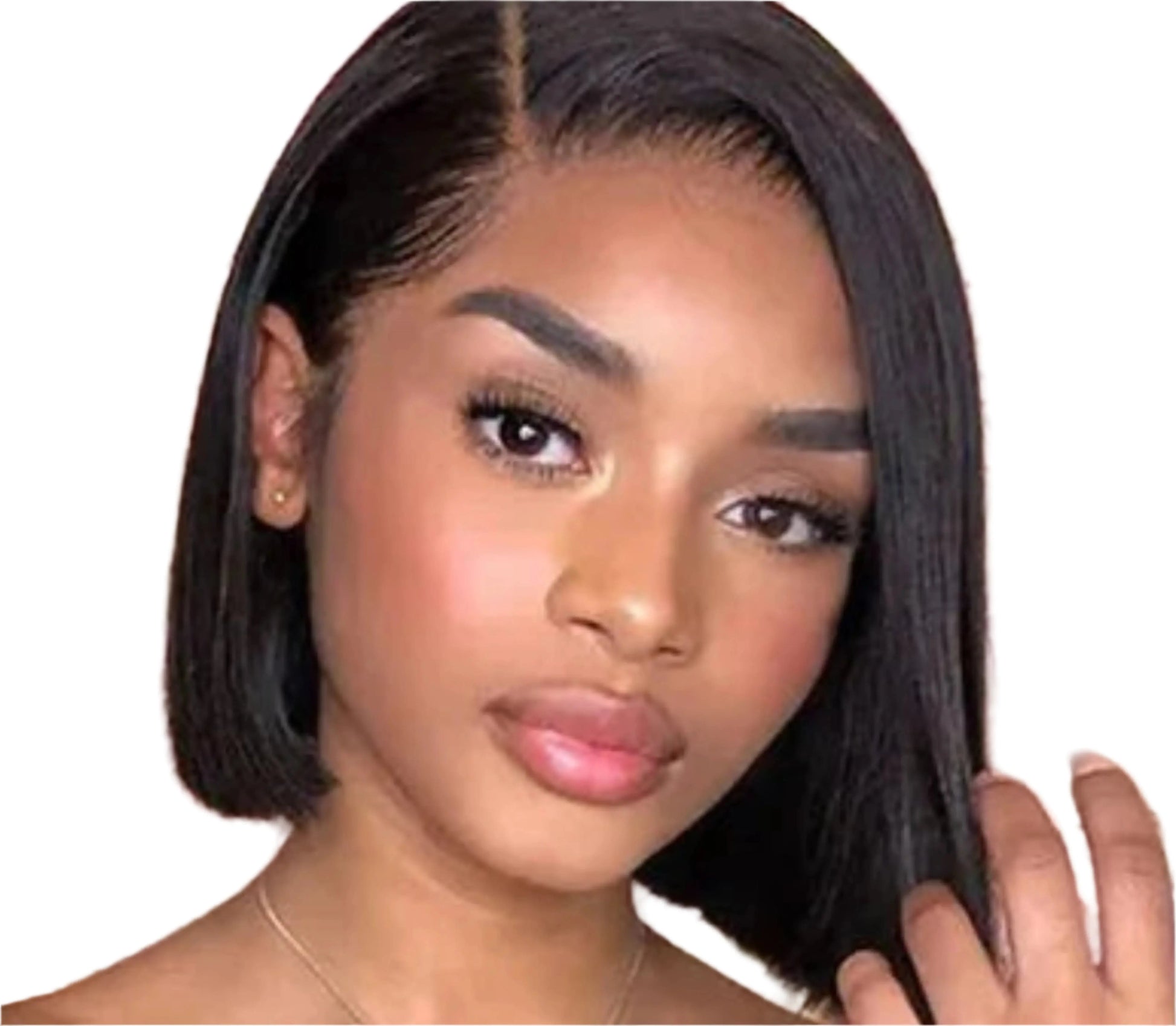 Brazilian Short Bob Wig | Straight | Human Hair | Pre Plucked | Ready To Go | Glueless | Wear and Go | Ready to Wear Luxegan