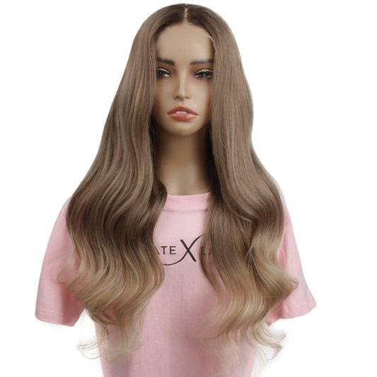 Cora Glueless 5x5 HD Lace Professionally Colored 100% Human Hair Closure Wig Luxegan