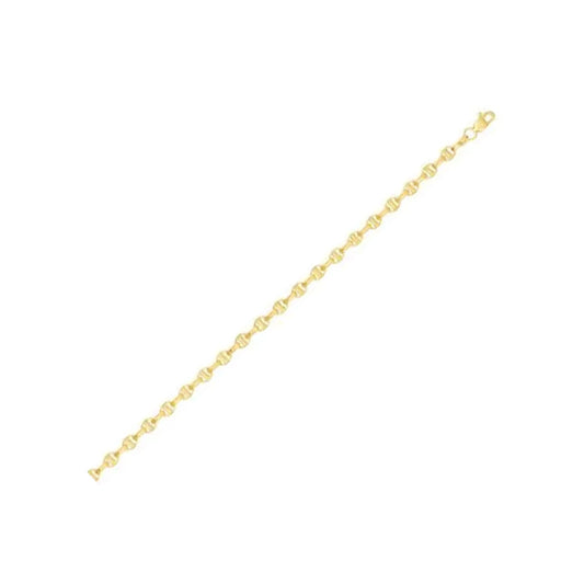 Cadena de ancla lite de oro amarillo de 14k (3.00 mm)