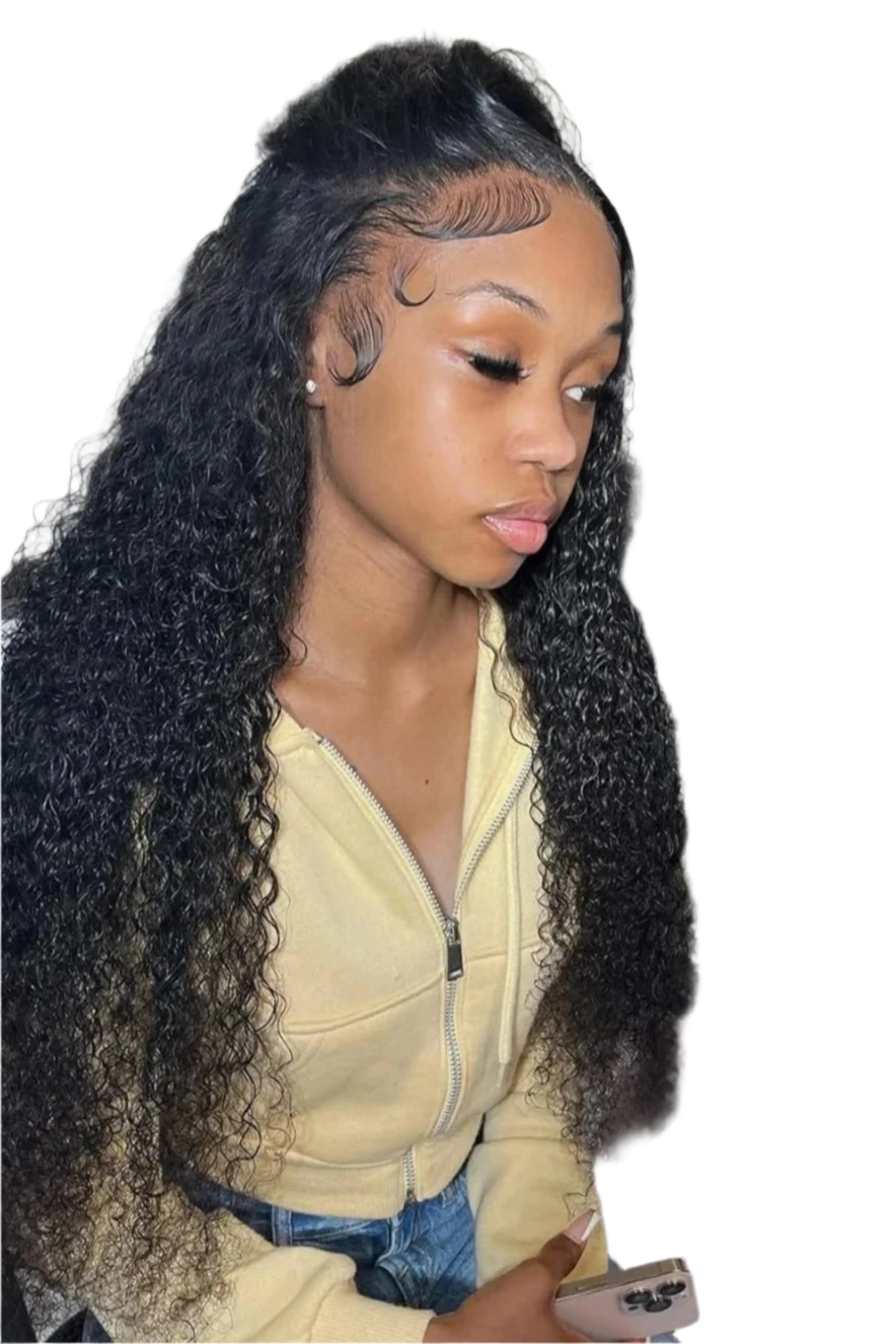 Deep Wave Ready to Wear | Wear and Go | Glueless Wig | Pre-Plucked | 13x4 Lace Frontal | Brazilian Remy Hair Luxegan