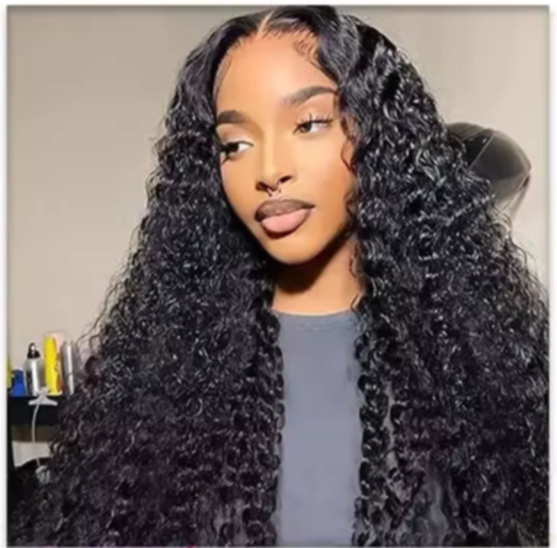 Deep Wave Ready to Wear | Wear and Go | Glueless Wig | Pre-Plucked | 13x4 Lace Frontal | Brazilian Remy Hair Luxegan