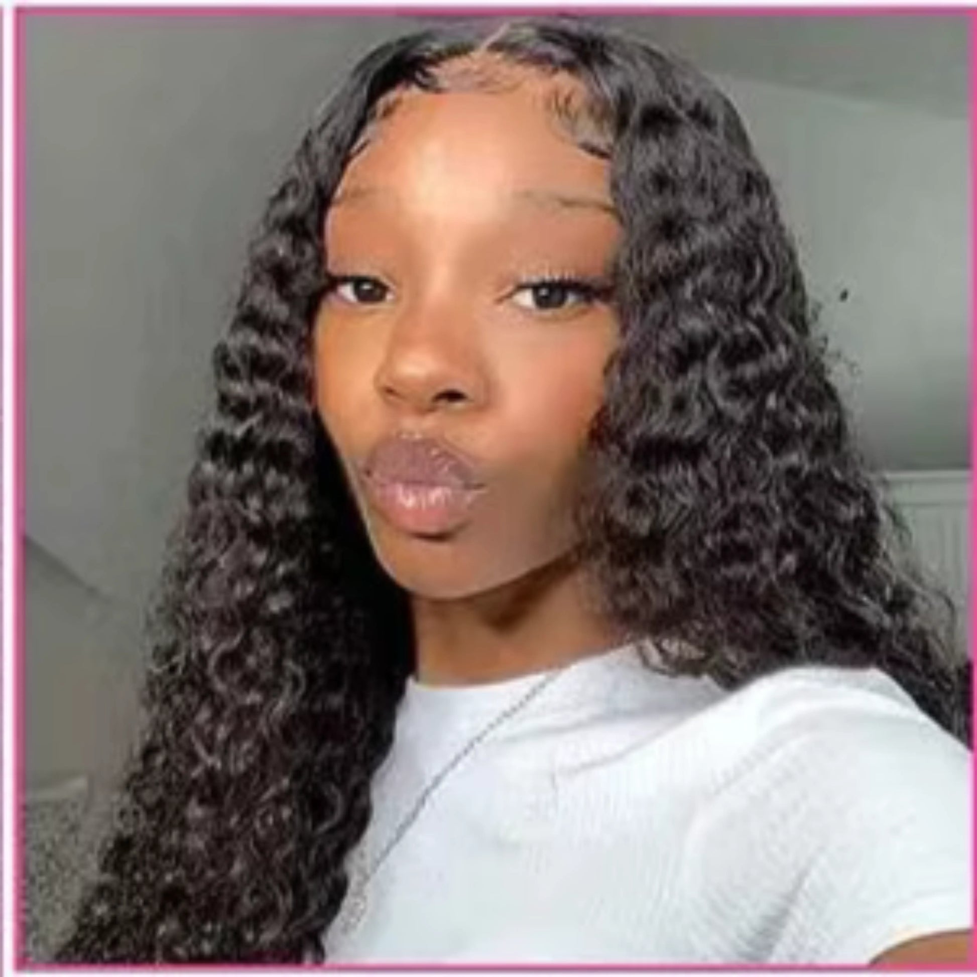 Deep Wave Ready to Wear | Wear and Go | Glueless Wig | Pre-Plucked | 13x4 Lace Frontal | Brazilian Remy Hair Luxegan