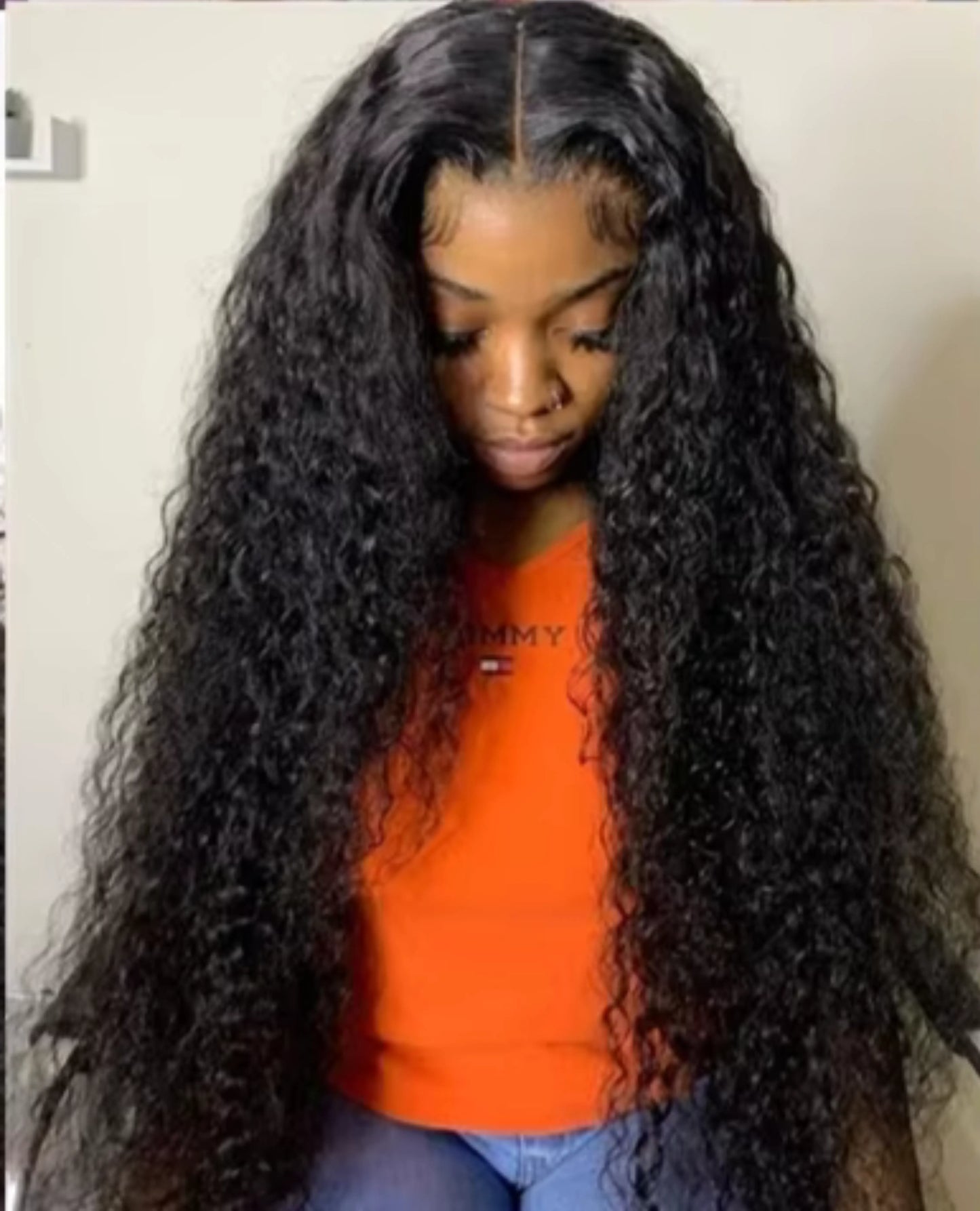 Deep Wave Ready to Wear | Wear and Go | Glueless Wig | Pre-Plucked | 13x4 Lace Frontal | Brazilian Remy Hair Luxegan