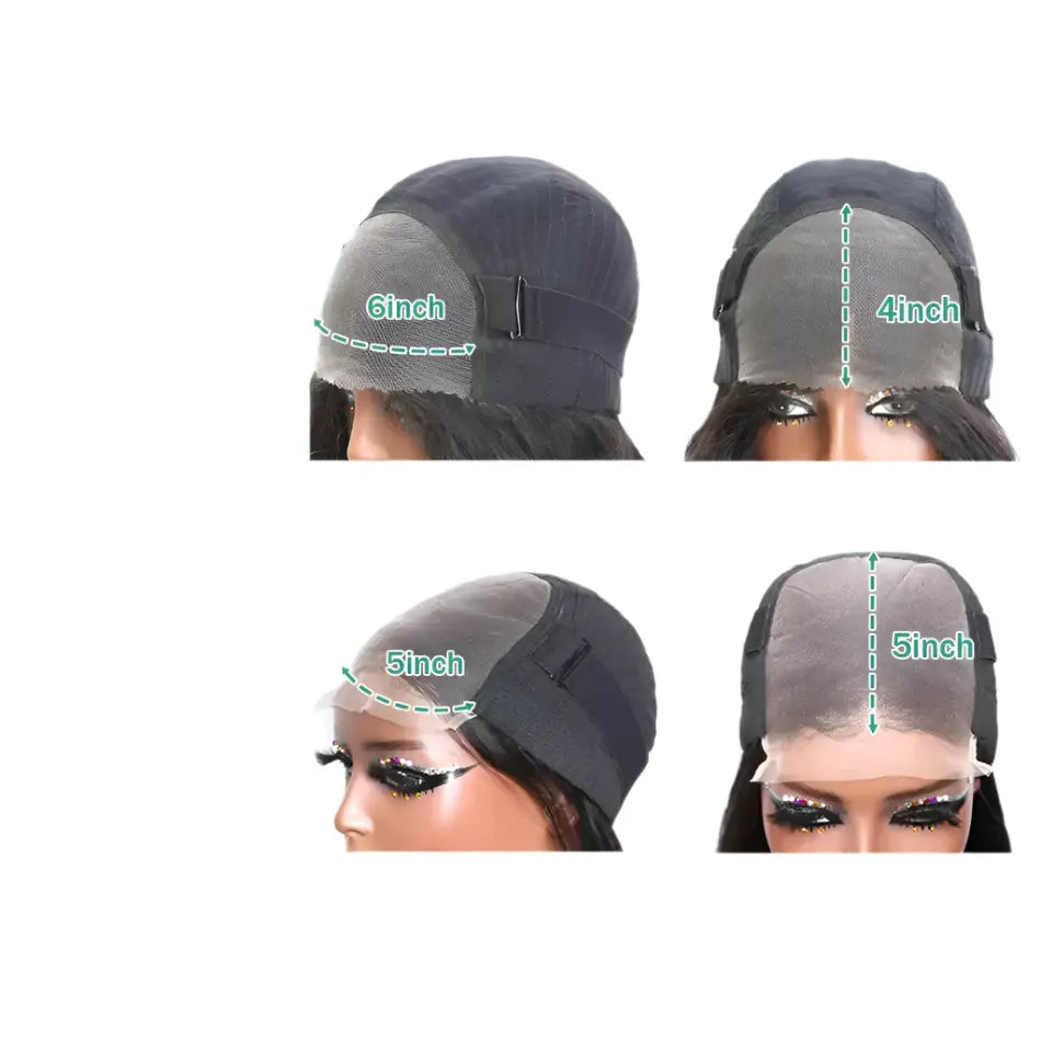 Deep Wave Ready to Wear | Wear and Go | Glueless Wig | Pre-Plucked | 13x4 Lace Frontal | Brazilian Remy Hair Luxegan