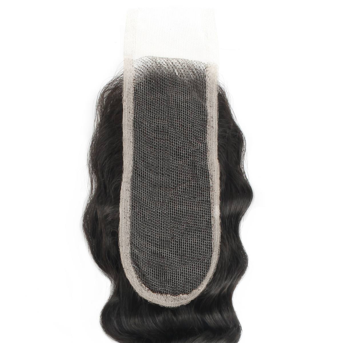 Deep Wave 2x6 Transparent Lace Human Hair Closure Luxegan