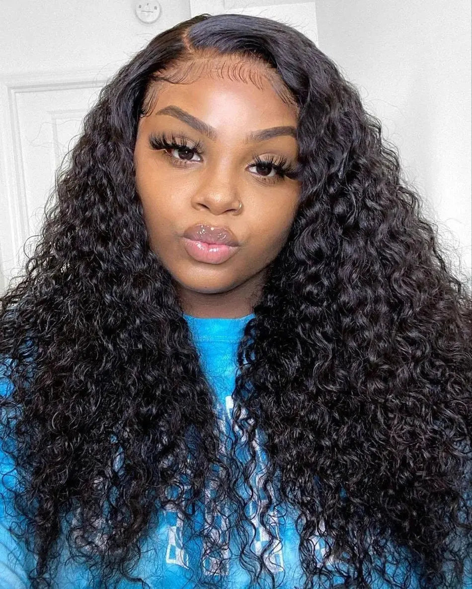 Glueless Jerry Curly Wig | Human Hair | Peruvian | Remy Grade | Ready To Wear | Wear And Go