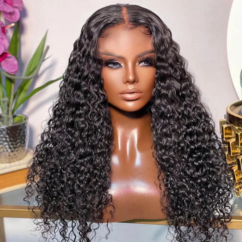 Glueless Jerry Curly Wig | Human Hair | Peruvian | Remy Grade | Ready To Wear | Wear And Go