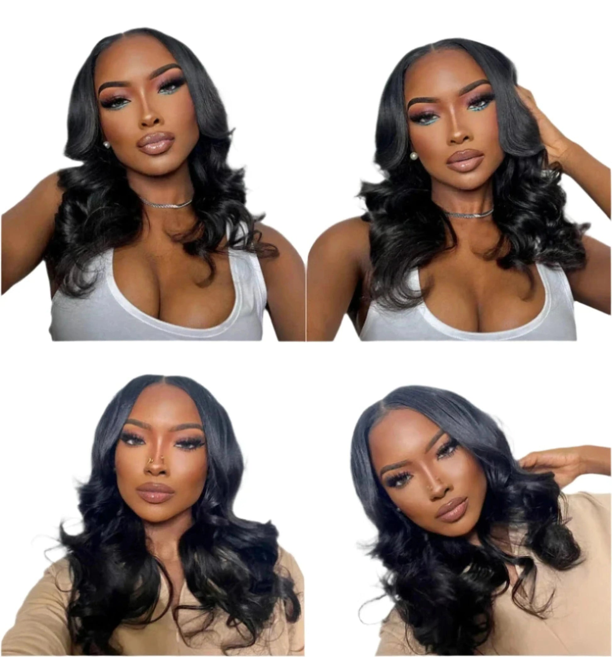 Glueless | Ready to Wear | Wear and Go | Body Wave Bob Wig | Frontal | Glueless | Brazilian Remy Hair Luxegan