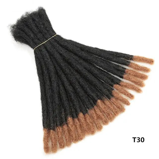 Ombre Synthetic Dreadlock Crochet Hair Extensions | 10" & 20" | Bulk Packs Luxegan