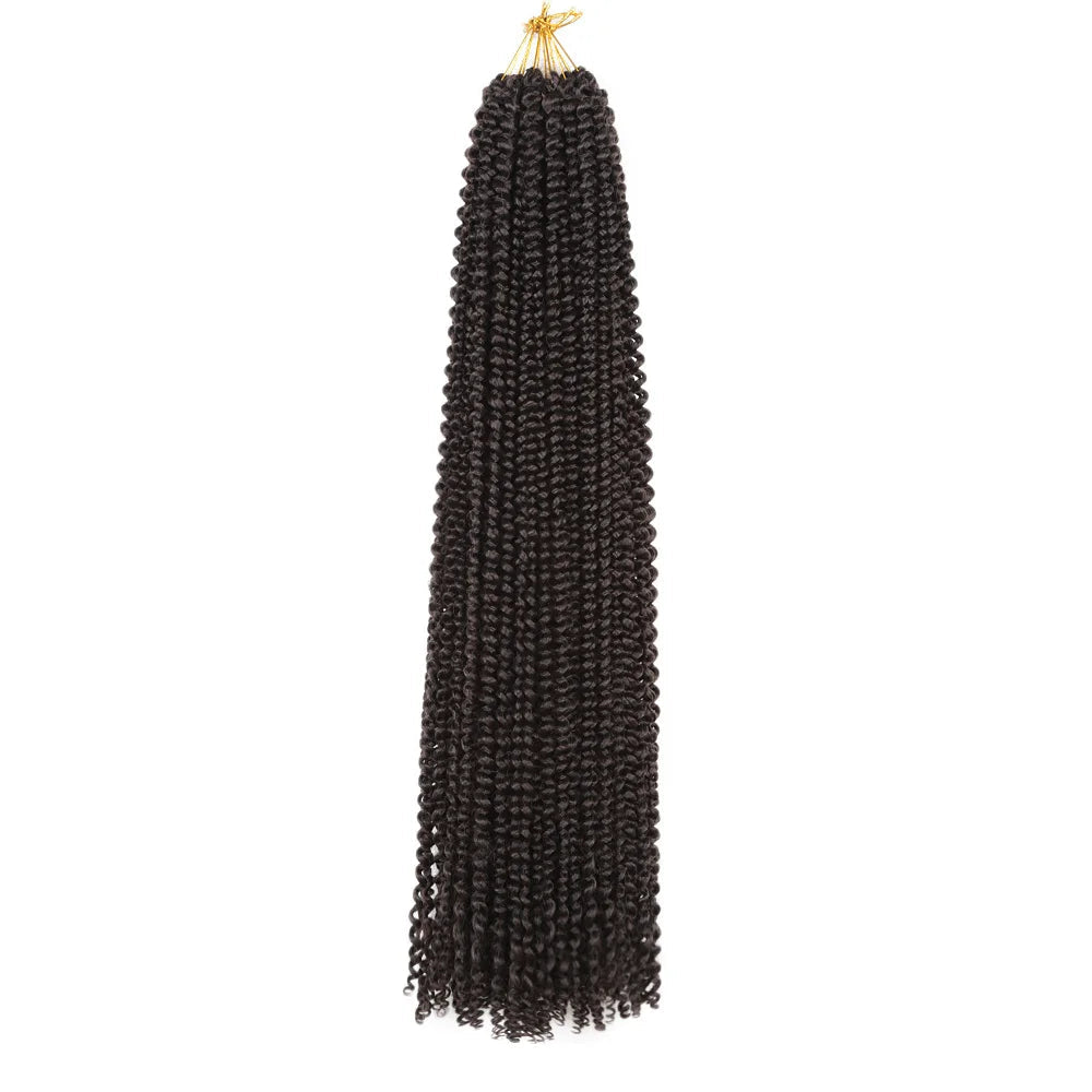 30" Passion Twist Crochet Hair - Ombre - Pre-Looped - 16 Strands/Pack - Synthetic