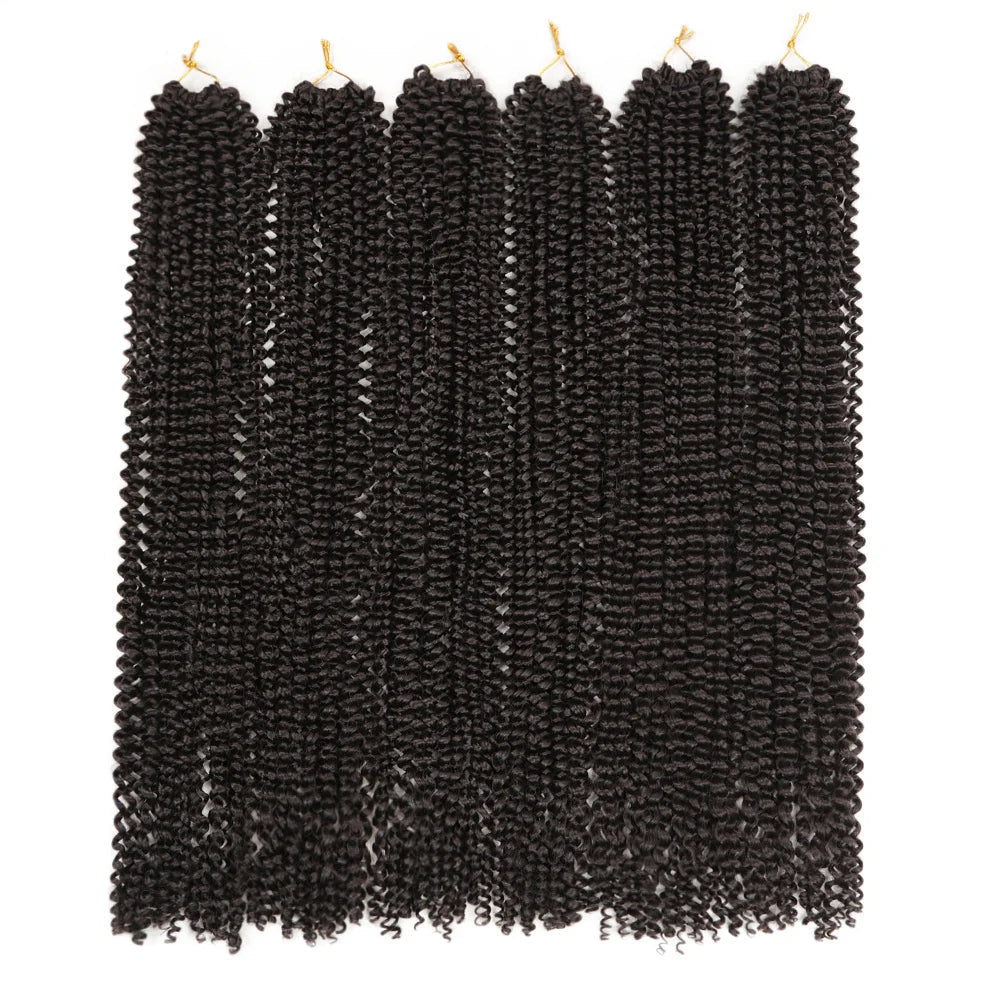 30" Passion Twist Crochet Hair - Ombre - Pre-Looped - 16 Strands/Pack - Synthetic