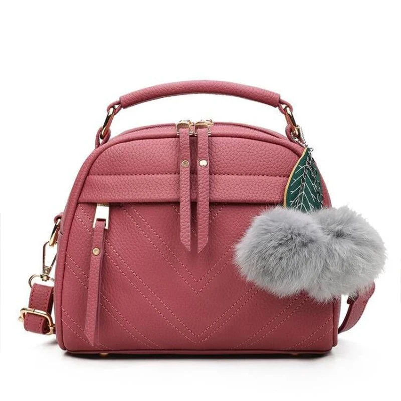 Gusure Luxury Handbag Women Crossbody Bag with Tassel Hanging | Large Capacity Female Shoulder Bags Embroidery Tote Sac A Main Luxegan