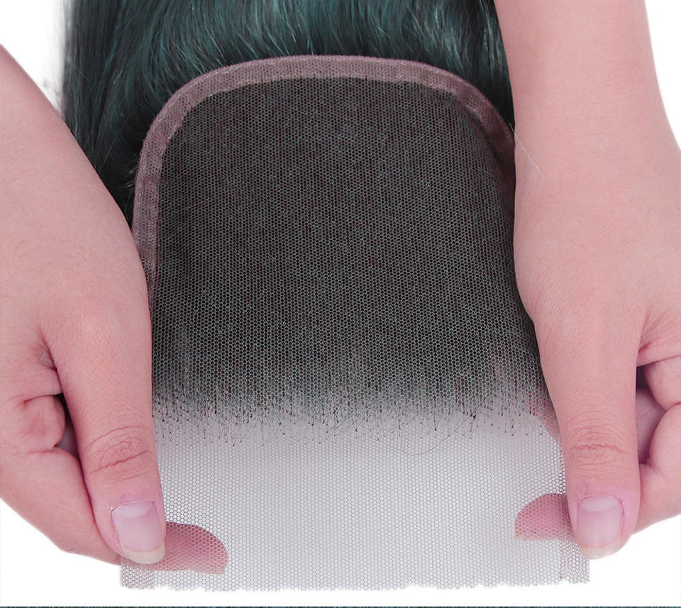 Straight Bundles with Closure | 3 Pcs Brazilian Remy Human Hair Weave Luxegan