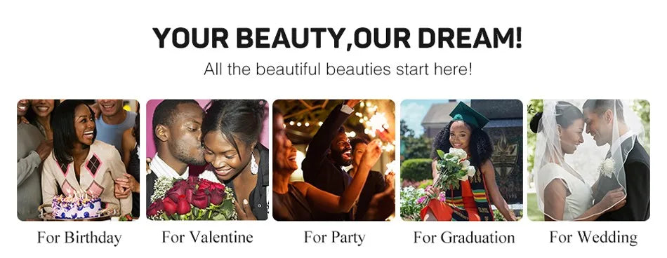 12A Water Wave Bob Wig | Glueless Lace Front Wig | Brazilian Remy Hair | Pre-Plucked Luxegan