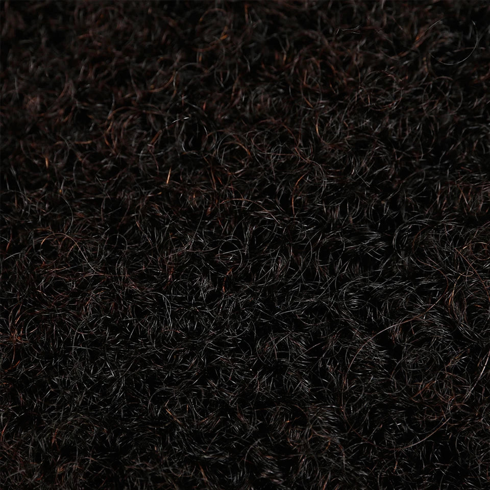Afro Kinky Bulk Human Hair for Braids & Locs | Natural Color Virgin Remy Extensions