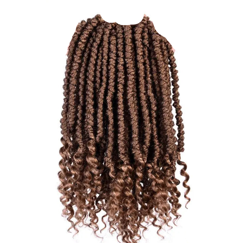 12" Senegalese Twist Crochet Hair Extensions | Pure Synthetic Braiding Hair Luxegan