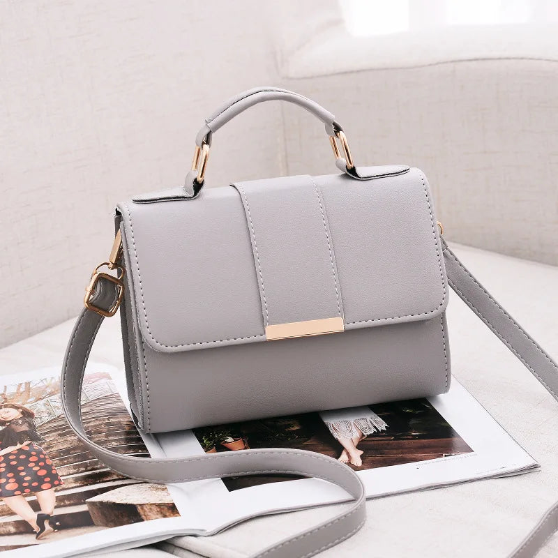 Soft PU Leather Small Flap Bag | New Summer Fashion Crossbody Purse Luxegan