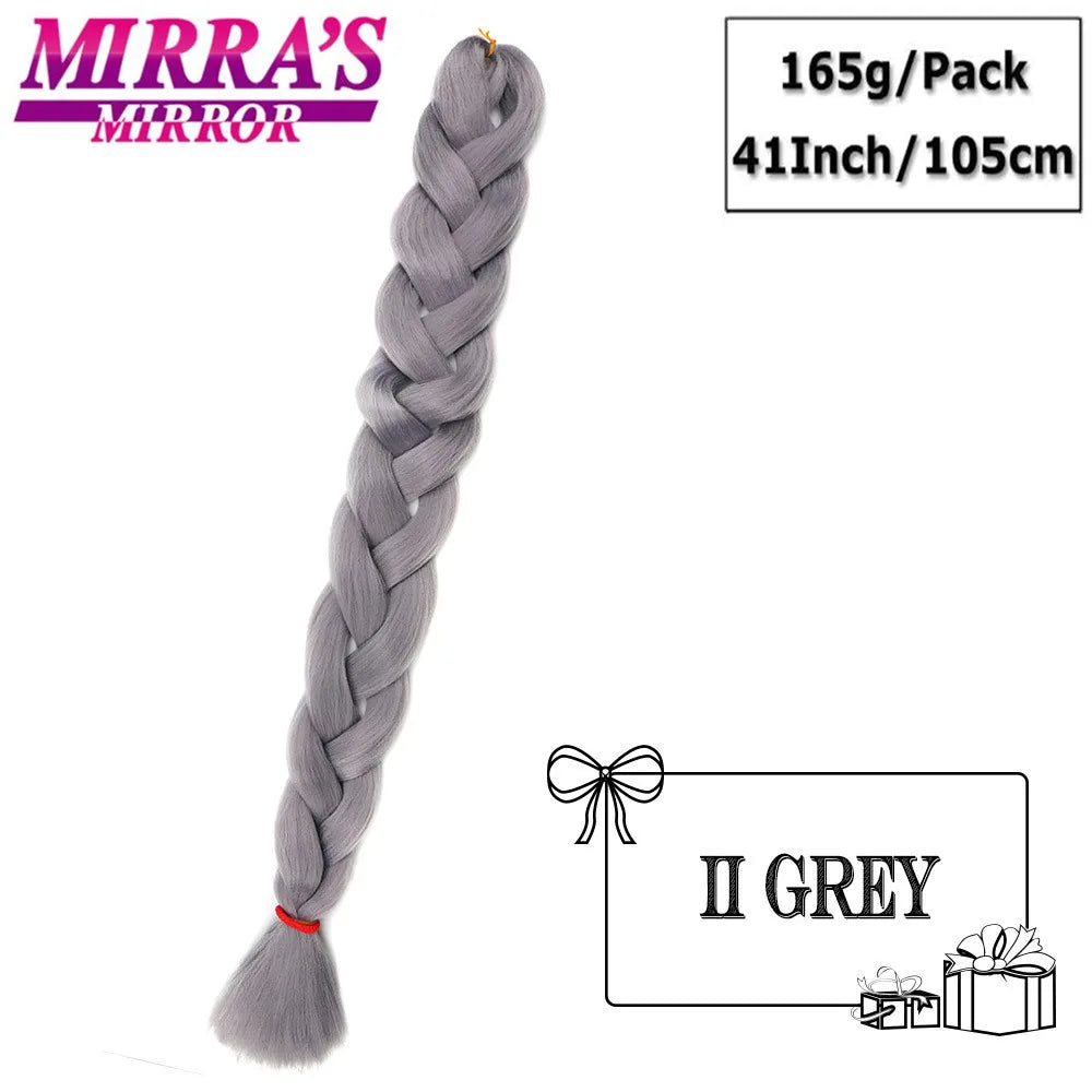 Super Jumbo Braiding Hair Extensions – 41 Inch (105cm) | 165g/Pack | 44 Colors | High-Temp - view 48