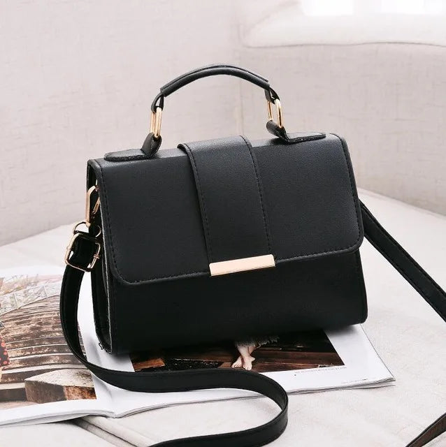 Soft PU Leather Small Flap Bag | New Summer Fashion Crossbody Purse Luxegan