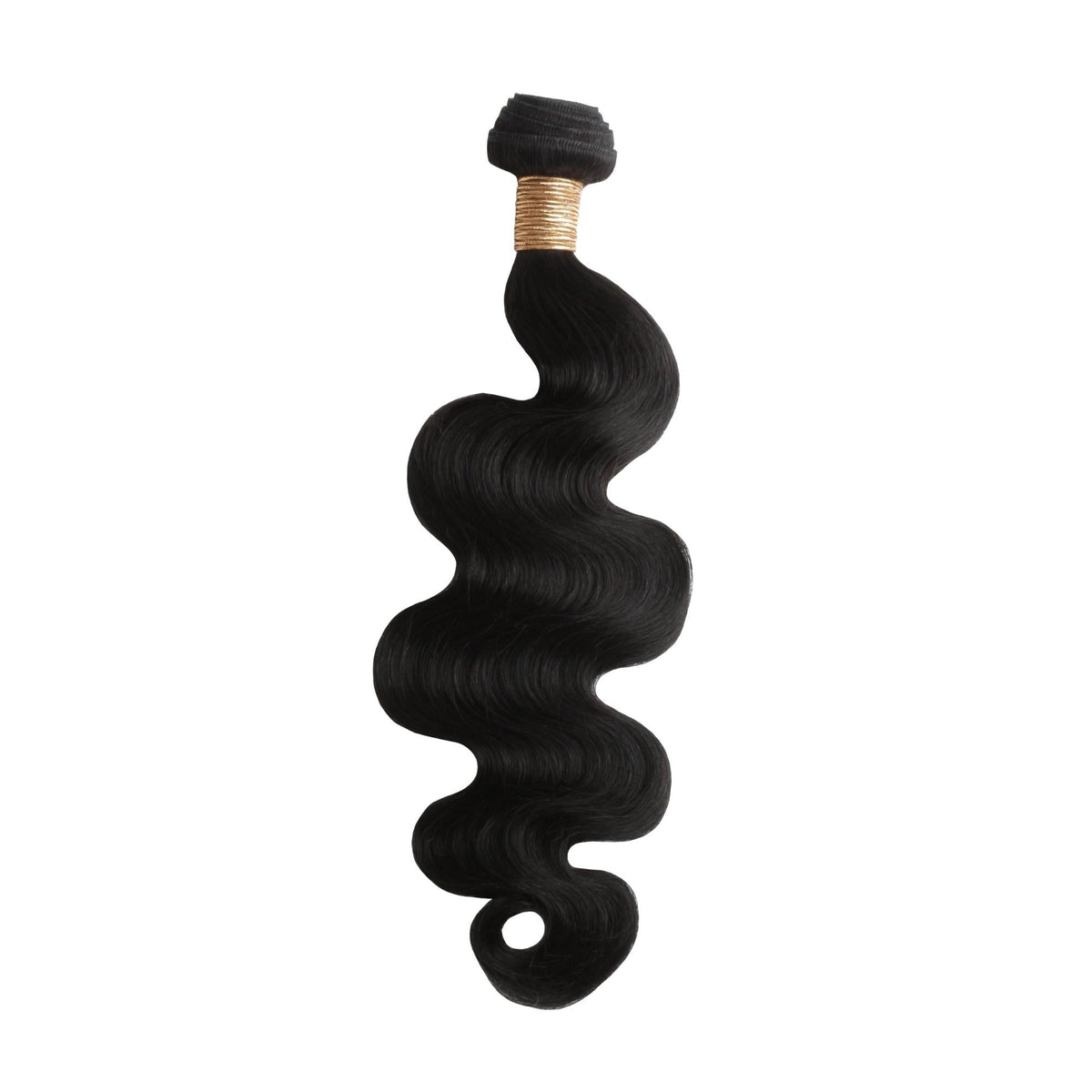 Jet Black Body Wave 100% Human Hair Bundles Luxegan