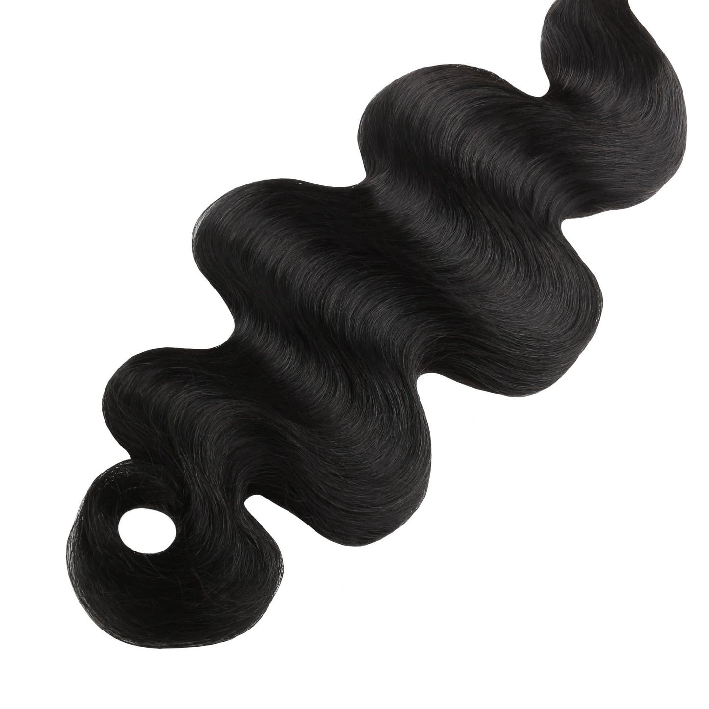 Jet Black Body Wave 100% Human Hair Bundles Luxegan