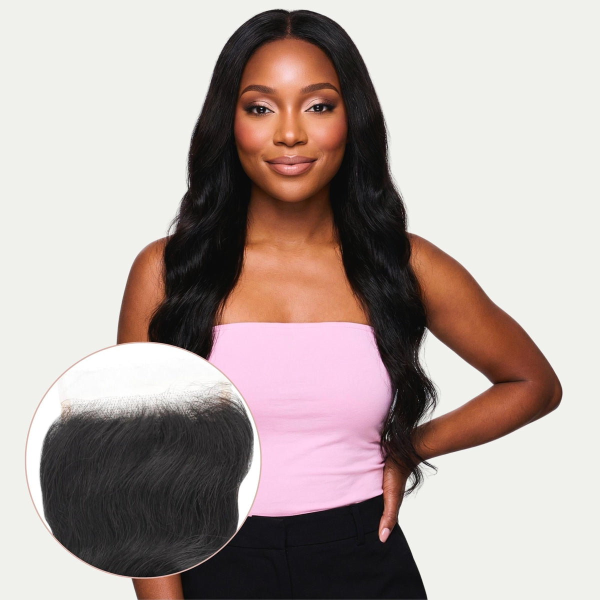 Loose Wave 5x5 HD Lace Human Hair Closure Luxegan