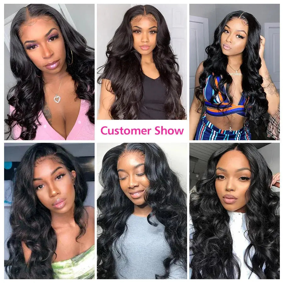 Malaysian | Lace Frontal | Body Wave | Human Hair | HD Lace Frontal | Pre Plucked | Glueless Wigs Luxegan