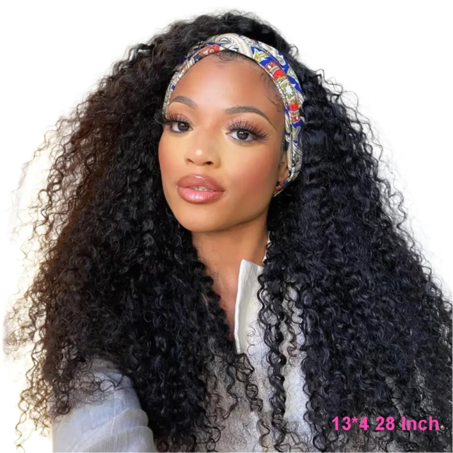 Mongolian | Kinky Curly | Human Hair | Lace Front | Lace Closure Wig