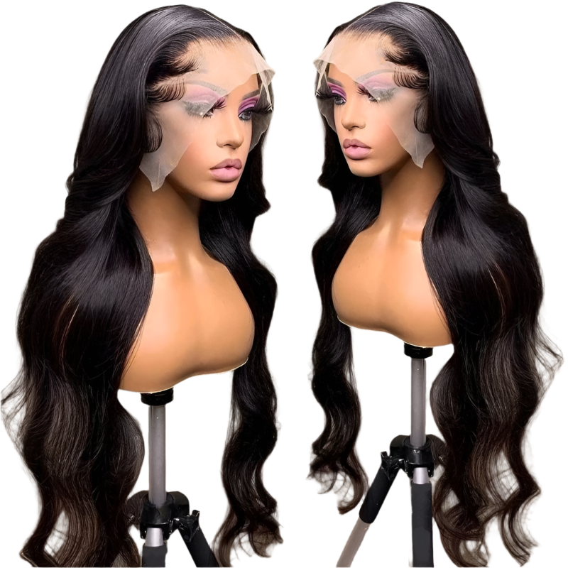 Sweet & Cute Brazilian Straight Bob Wig - Human Hair - Lace Front - Short & Fluffy Luxegan