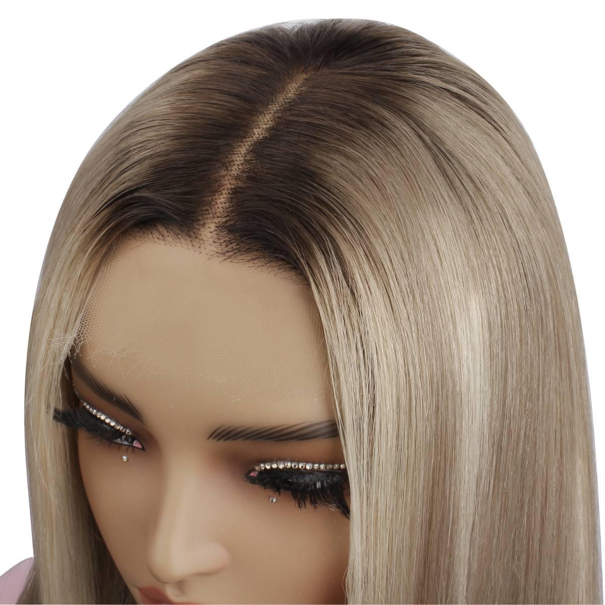 Penelope Glueless 5x5 HD Lace Professionally Colored 100% Human Hair Closure Wig Luxegan