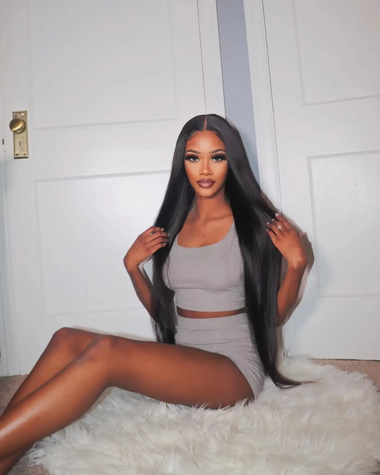 Pre Cut | No Glue | Bone Straight | Glueless | Human Hair | Brazilian |  Ready To Wear | Preplucked