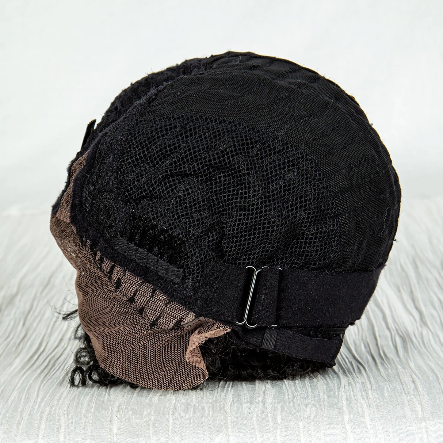 Short Afro Curly Knotless Braids Wig | Lace Front | Baby Hair Luxegan