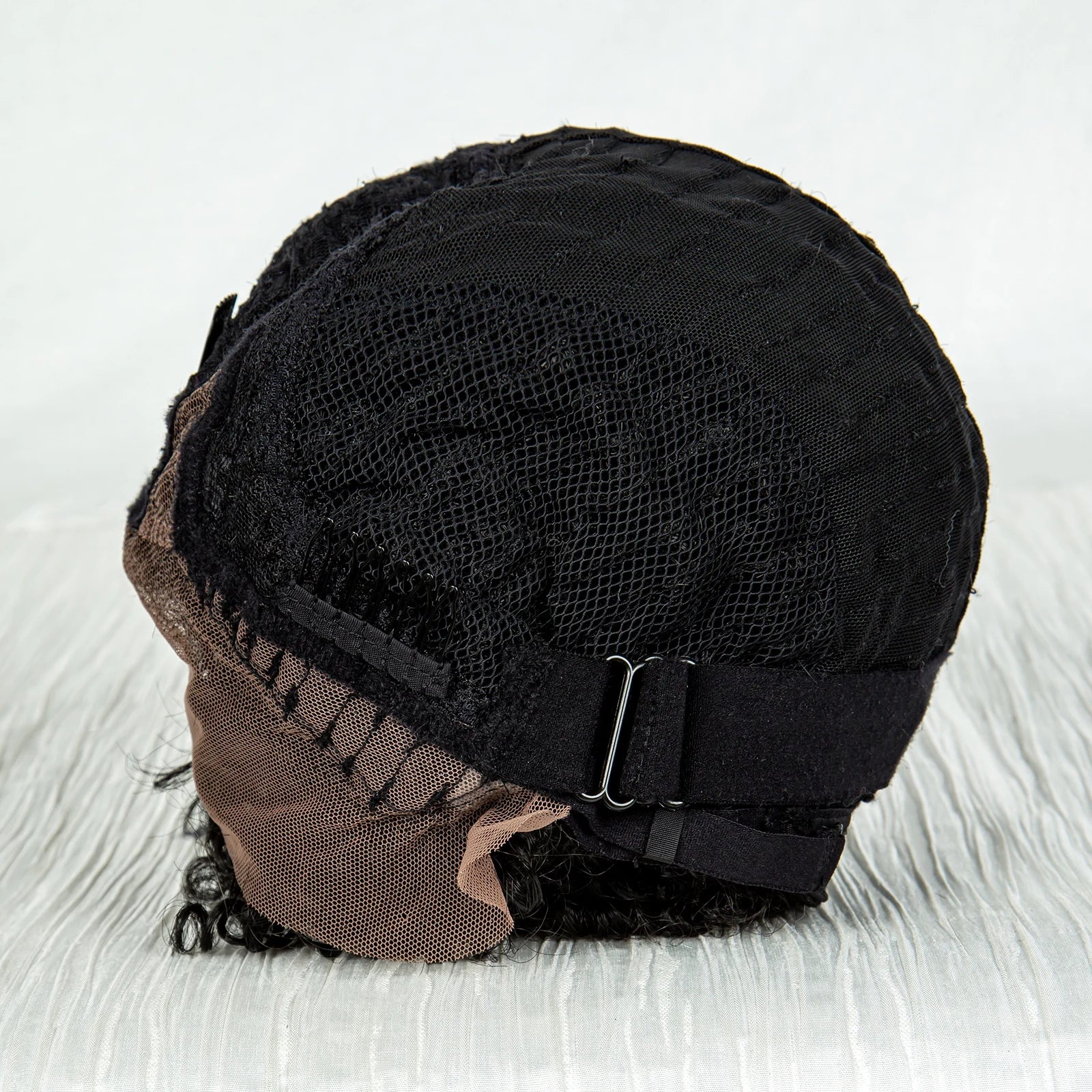 Short Afro Curly Knotless Braids Wig | Lace Front | Baby Hair Luxegan