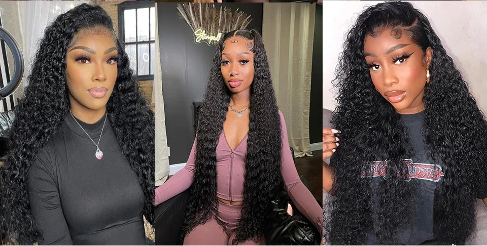 Brazilian Deep Wave Remy Hair Bundles | 1-3 Pcs 8"-32" Human Hair Extensions Luxegan