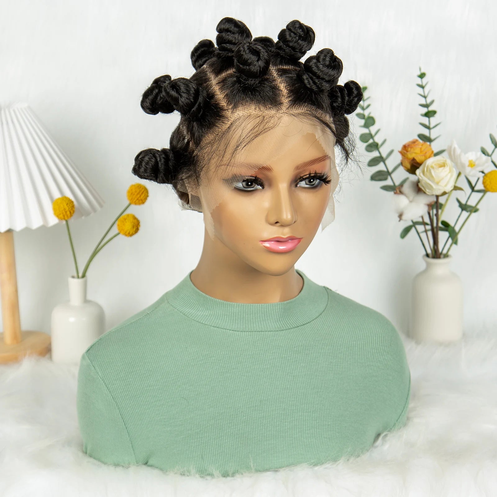 KIMA Easy Install Bantu Braids Wig | Lace Front Luxegan