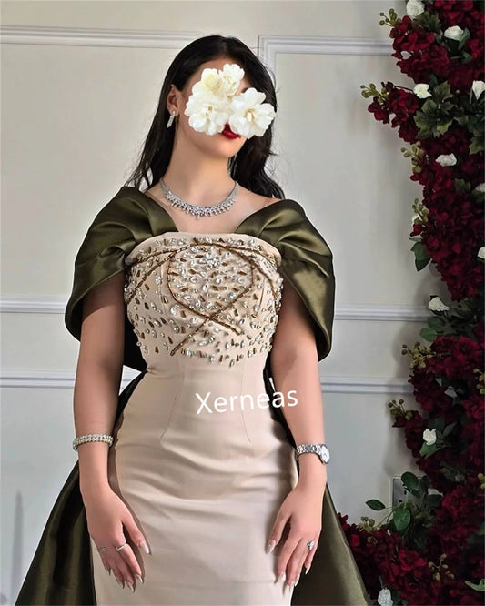 Vestidos largos rectos con cuentas de punto personalizados y hombros descubiertos para ocasiones especiales, fiestas elegantes, con destellos y de alta calidad.
