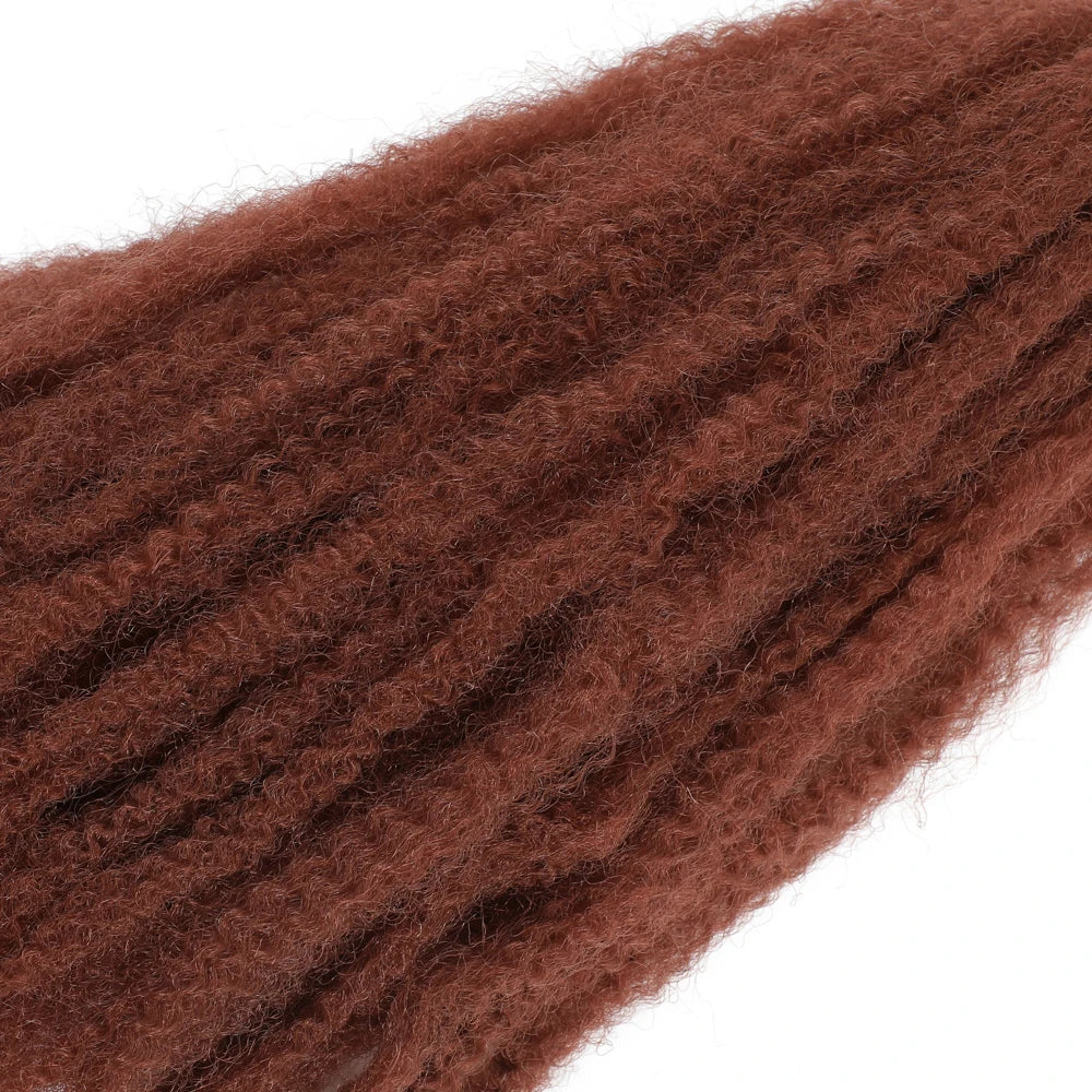 18" Marley Twist Braiding Hair | Crochet Braids | Afro Twist Kinky Hair Extensions | Ombre Colors | 30 Strands/Pack