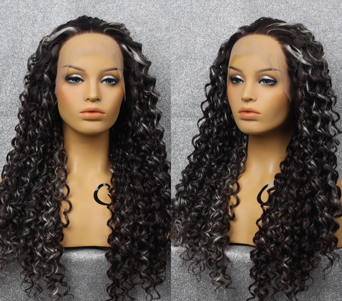 26" Black & Honey Blonde Box Braided Wig | Heat Resistant Synthetic Wig | Cosplay & Daily Wear | Machine Made Luxegan