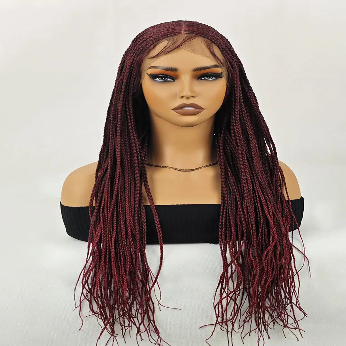 Long Curly Braided Wig | Synthetic Braiding Wig | Daily Use | 26+ Inches