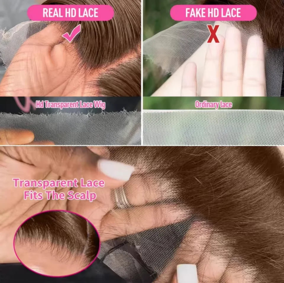 #4 Chocolate Brown Straight Bob Wig | Sophisticated 200% Density HD Transparent Lace Frontal | Elegant "Short Bob" Silhouette | "Dignified" Pre-Plucked Brazilian Remy Human Hair for Radiant Versatile Styling Luxegan