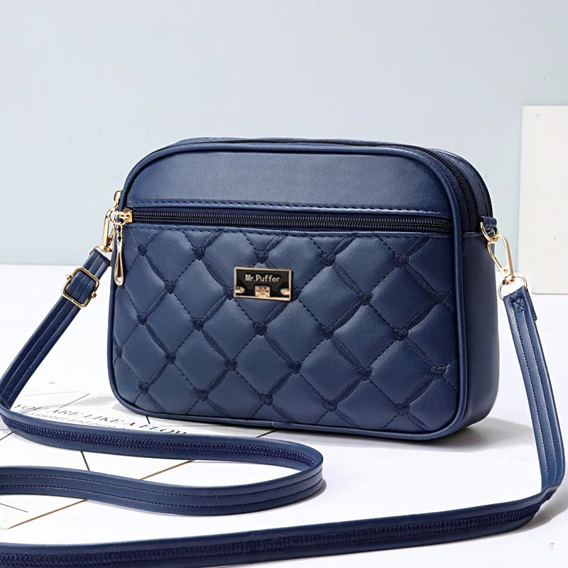 Women's Square Messenger Bag | Versatile Crossbody & Handbag Luxegan