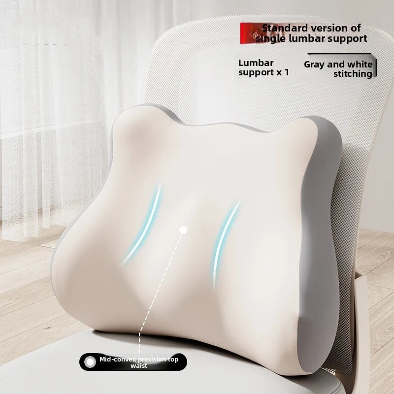 Orthopedic Memory Foam Seat Cushion | Sophisticated "Non-Slip" Relief Silhouette | Elegant Prostate & Sciatica Back Pain Support Pad | "Dignified" High-Performance Comfort Essential for Radiant Versatile Styling Luxegan