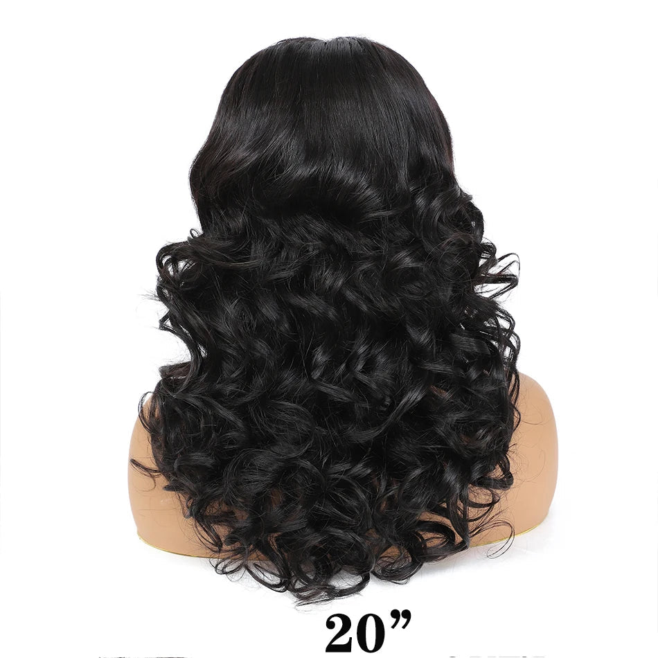 Vietnamese | 100% Raw Hair | Bouncy Loose | Wave | Pre Cut | Glueless | HD | Lace Closure | Wear And Go | 100% Human Hair Wigs Luxegan