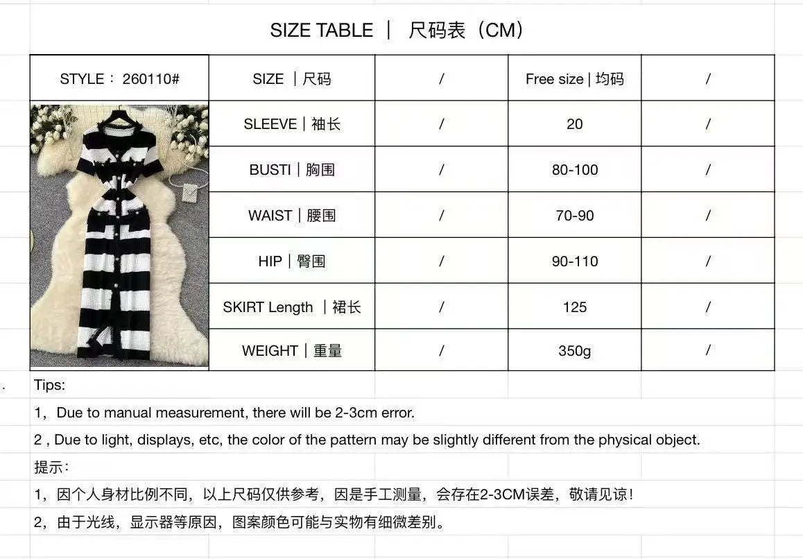 V-Neck Short Sleeve Tassel Striped Knit Pencil Midi Dress | Slim Fit Elegant Office Lady Summer Dress Luxegan