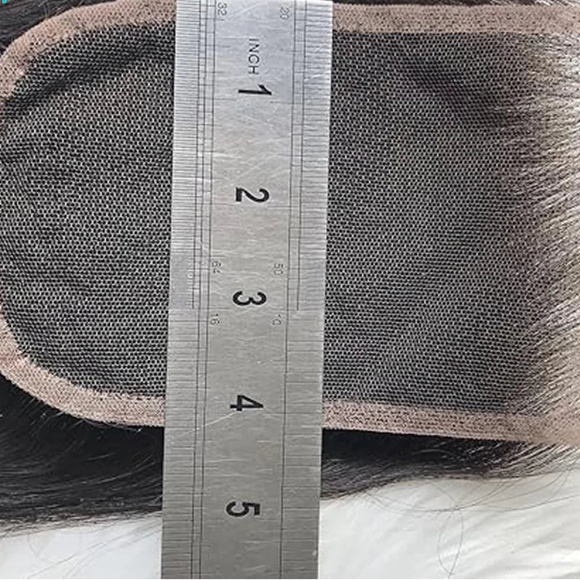 Straight HD Lace Closure | 4x6 / 2x6 Deep Parting Brazilian Remy Human Hair Luxegan