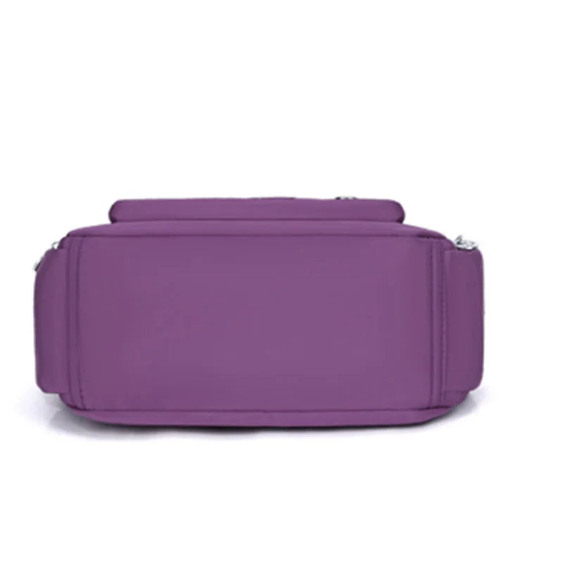 Soft Unisex Nylon Multi-Compartment Hobo Bag | Classic Oxford Cloth Travel Crossbody Luxegan